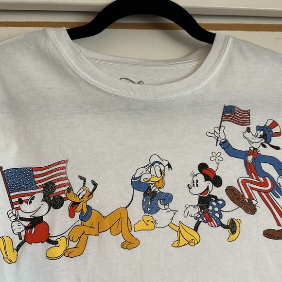 American flag parade Disney tshirt - Picture 2 of 5